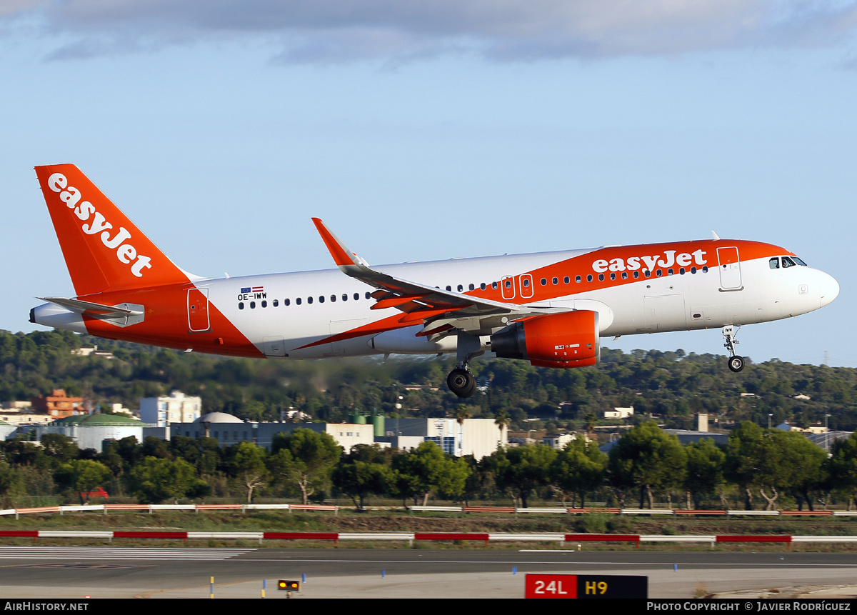 Aircraft Photo of OE-IWW | Airbus A320-214 | EasyJet | AirHistory.net #607107