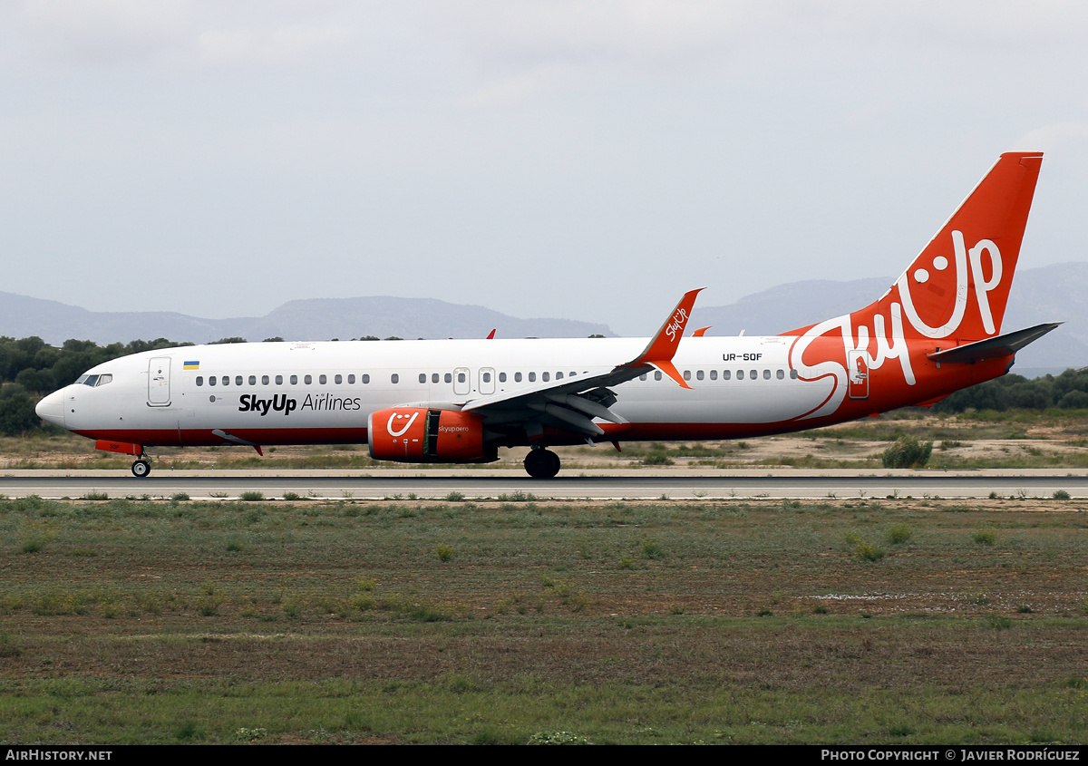 Aircraft Photo of UR-SQF | Boeing 737-8H6 | SkyUp Airlines | AirHistory.net #607109