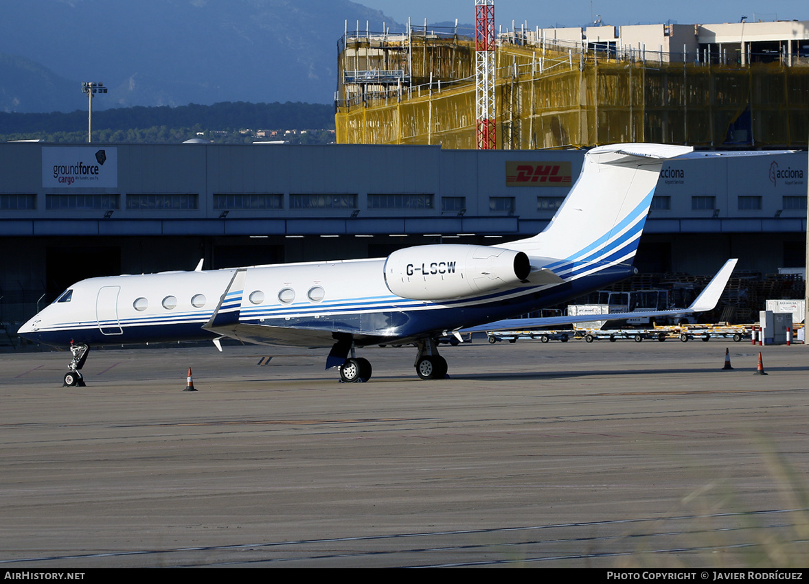 Aircraft Photo of G-LSCW | Gulfstream Aerospace G-V Gulfstream V-SP | AirHistory.net #607110