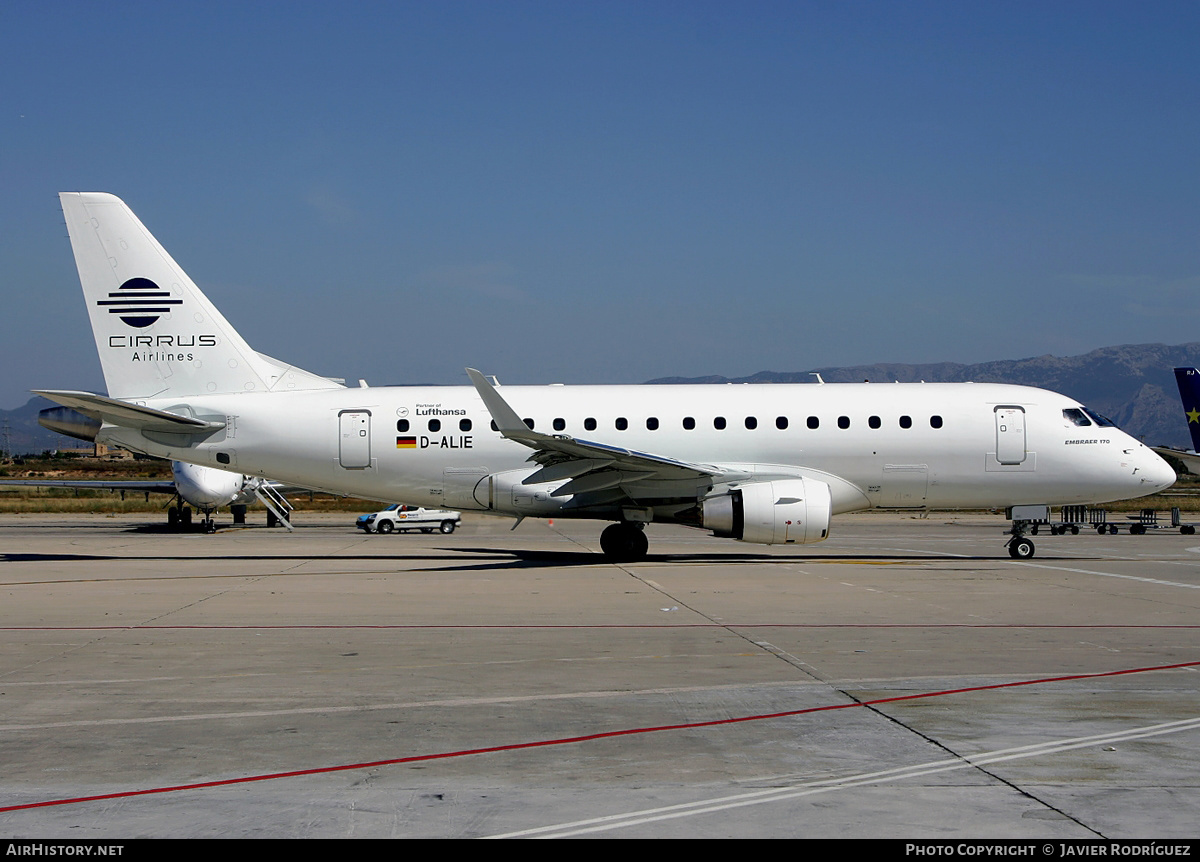 Aircraft Photo of D-ALIE | Embraer 170LR (ERJ-170-100LR) | Cirrus Airlines | AirHistory.net #607116