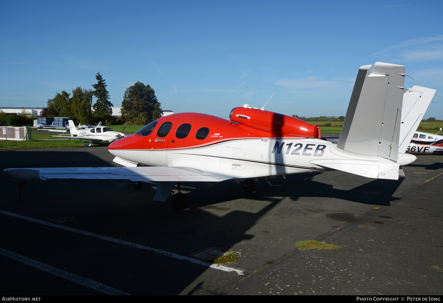 Aircraft Photo of N12EB | Cirrus SF-50 Vision G2 | AirHistory.net #607124