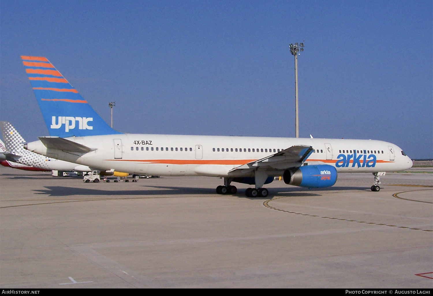 Aircraft Photo of 4X-BAZ | Boeing 757-236 | Arkia Israeli Airlines | AirHistory.net #607136