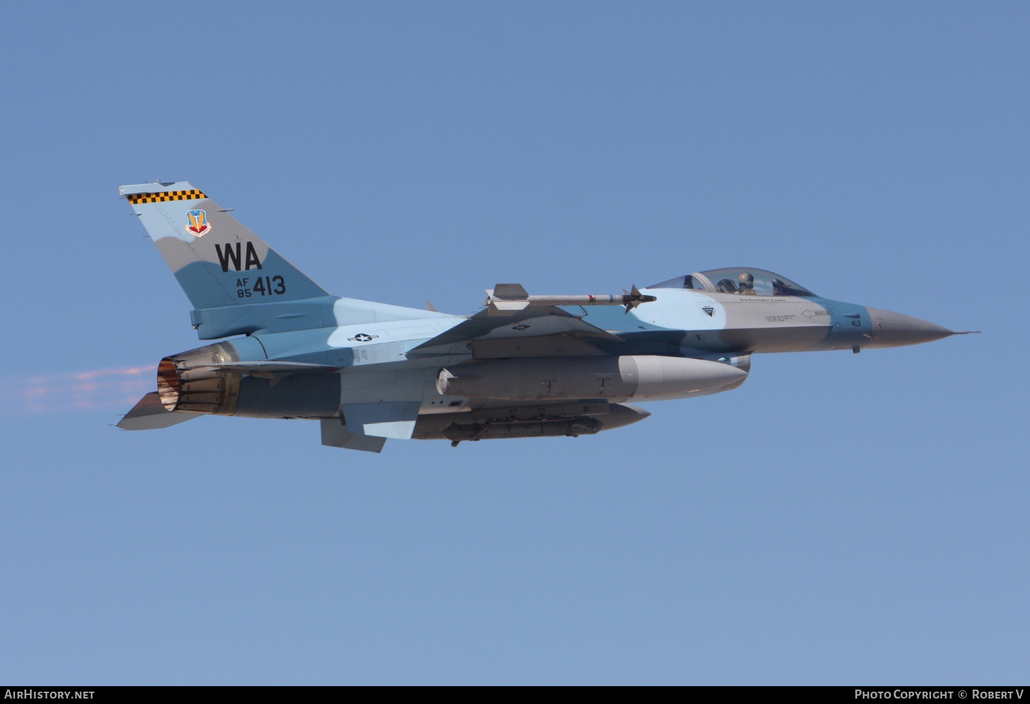 Aircraft Photo of 85-1413 / AF85-413 | General Dynamics F-16C Fighting Falcon | USA - Air Force | AirHistory.net #607161