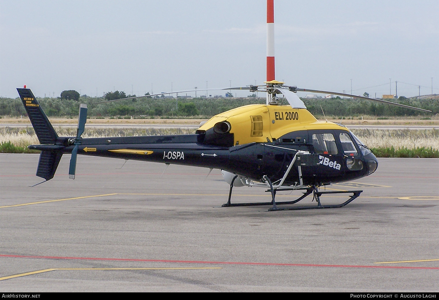 Aircraft Photo of I-OSPA | Aerospatiale AS-355N Ecureuil 2 | Eli 2000 | AirHistory.net #607164