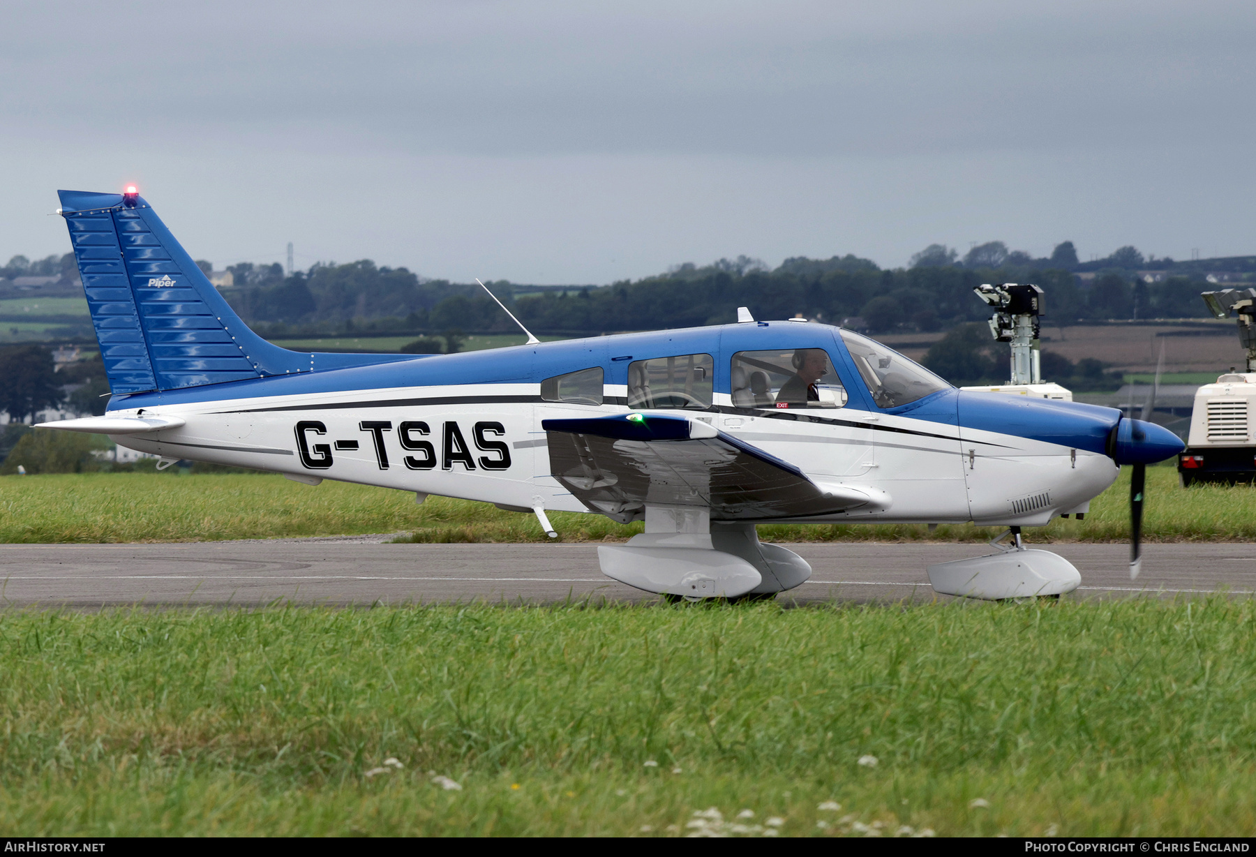 Aircraft Photo of G-TSAS | Piper PA-28-181 Archer II | AirHistory.net #607190