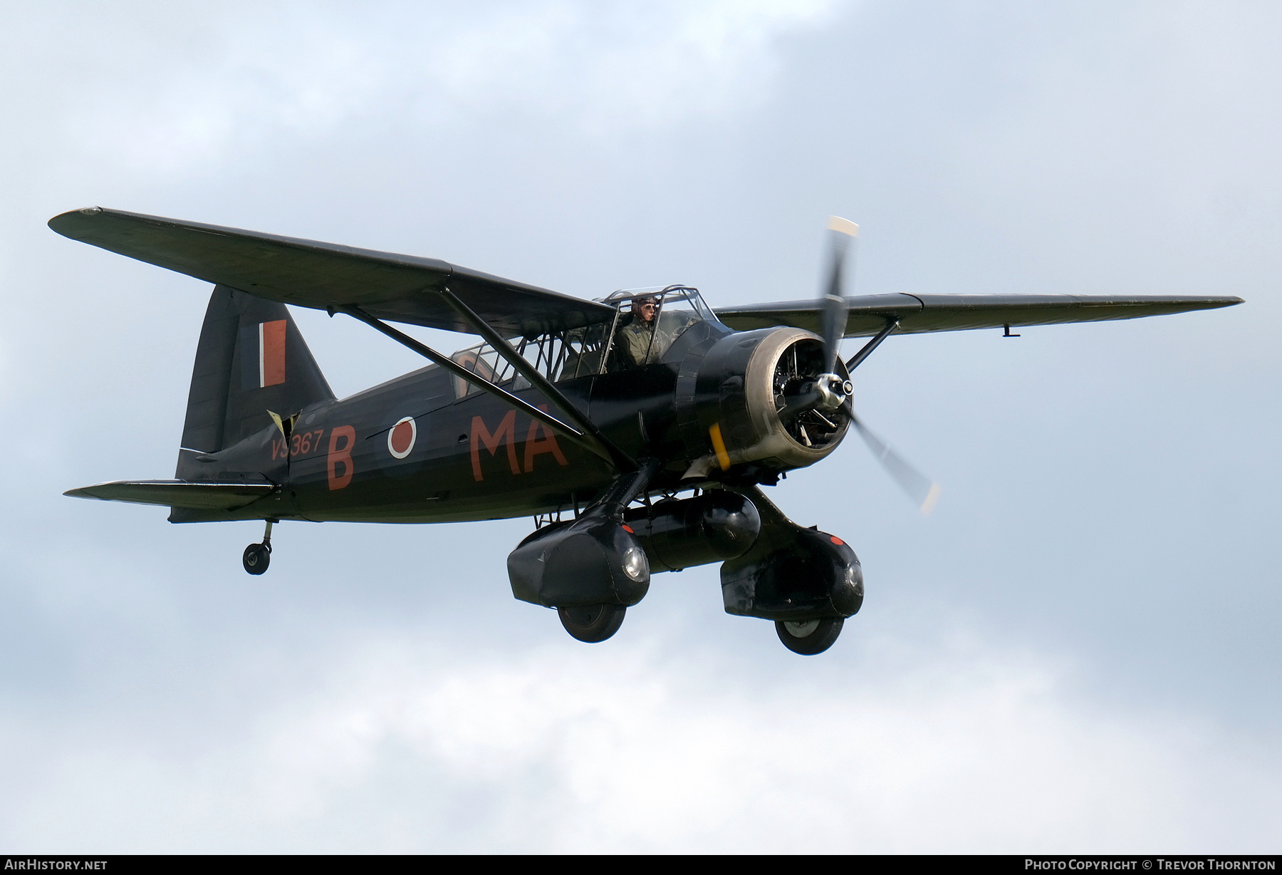 Aircraft Photo of G-AZWT / V9367 | Westland Lysander Mk.IIIA | UK - Air Force | AirHistory.net #607192