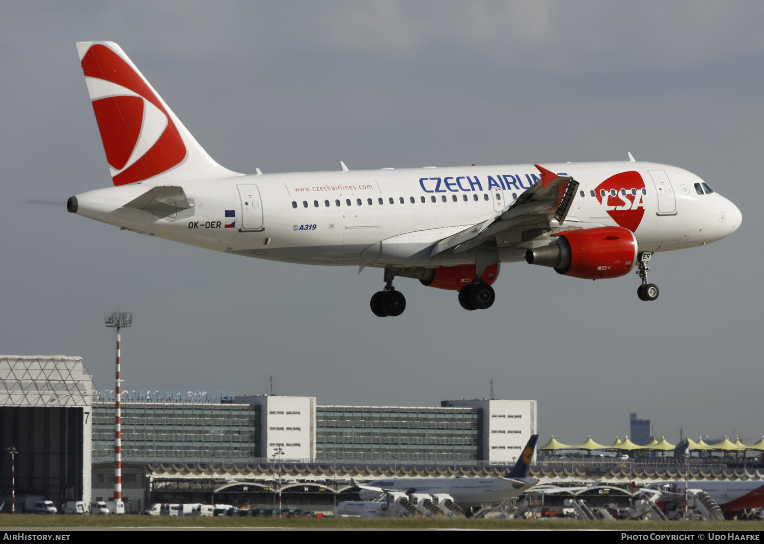 Aircraft Photo of OK-OER | Airbus A319-112 | ČSA - Czech Airlines | AirHistory.net #607234