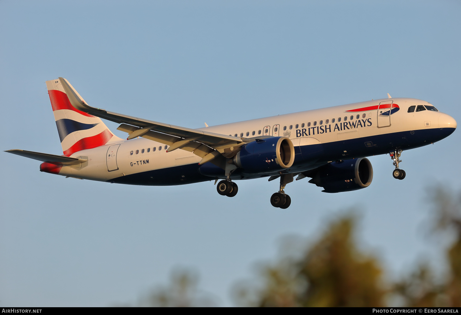 Aircraft Photo of G-TTNM | Airbus A320-251N | British Airways | AirHistory.net #607245