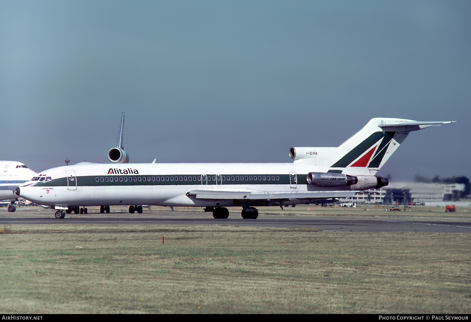 Aircraft Photo of I-DIRA | Boeing 727-243/Adv | Alitalia | AirHistory.net #607250