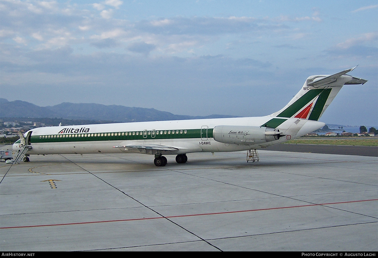 Aircraft Photo of I-DAWC | McDonnell Douglas MD-82 (DC-9-82) | Alitalia | AirHistory.net #607271