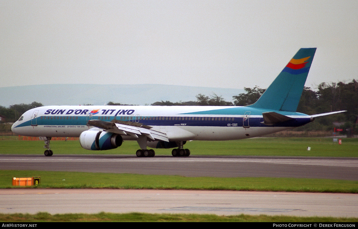 Aircraft Photo of 4X-EBT | Boeing 757-258 | Sun d'Or International Airlines | AirHistory.net #607274