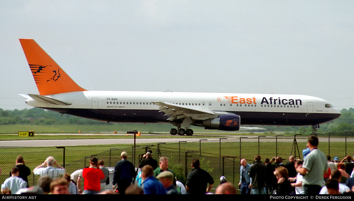 Aircraft Photo of 5Y-QQQ | Boeing 767-31A/ER | East African Safari Air | AirHistory.net #607290