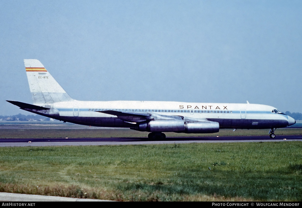 Aircraft Photo of EC-BTE | Convair 990A (30A-5) | Spantax | AirHistory.net #607291