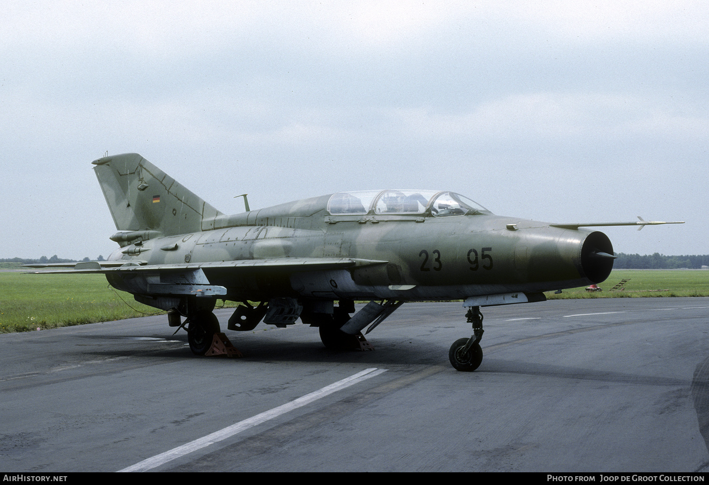 Aircraft Photo of 2395 | Mikoyan-Gurevich MiG-21U-600 | Germany - Air Force | AirHistory.net #607294