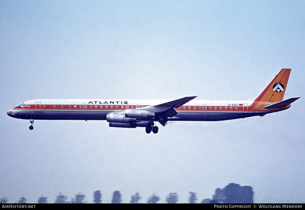 Aircraft Photo of D-ADIZ | McDonnell Douglas DC-8-63CF | Atlantis | AirHistory.net #607296