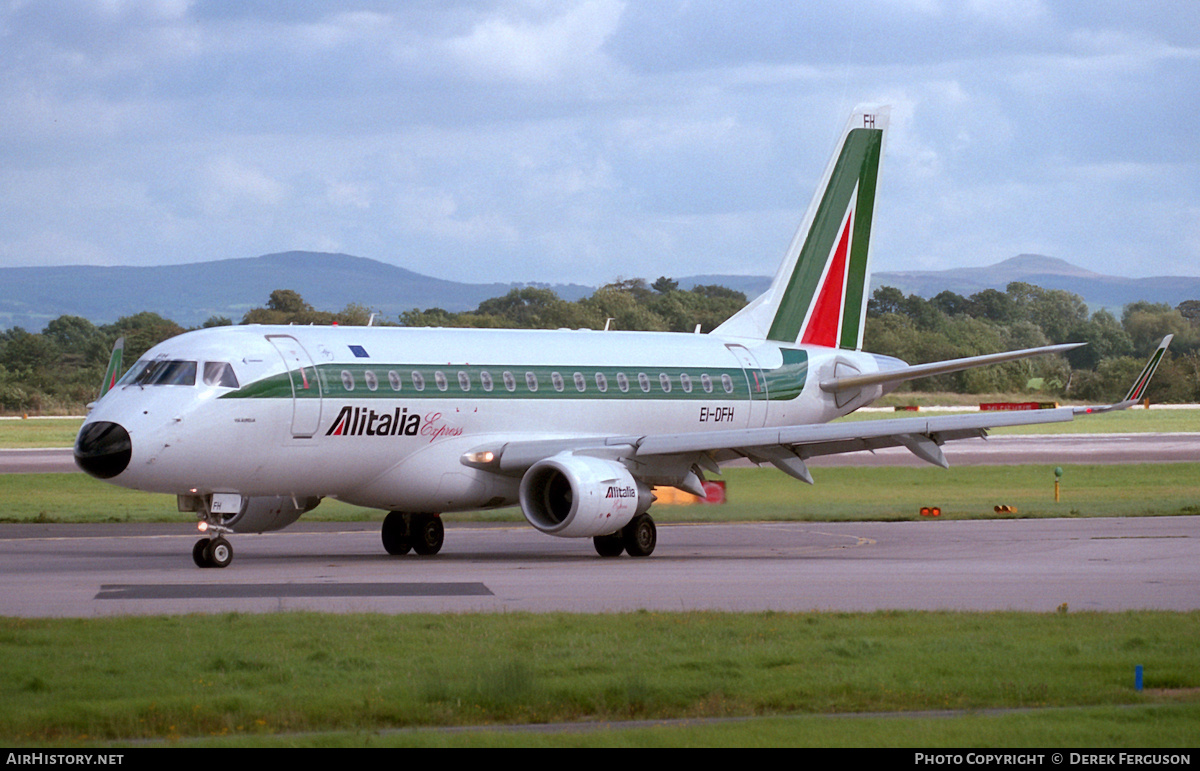 Aircraft Photo of EI-DFH | Embraer 170LR (ERJ-170-100LR) | Alitalia Express | AirHistory.net #607301