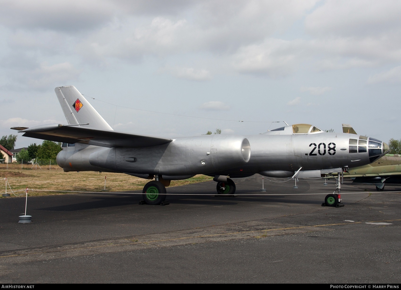 Aircraft Photo of 208 | Ilyushin Il-28 | East Germany - Air Force | AirHistory.net #607308