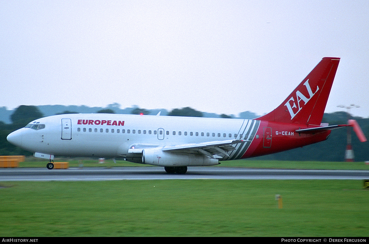 Aircraft Photo of G-CEAH | Boeing 737-229/Adv | European Aircharter - EAL/EAC | AirHistory.net #607312