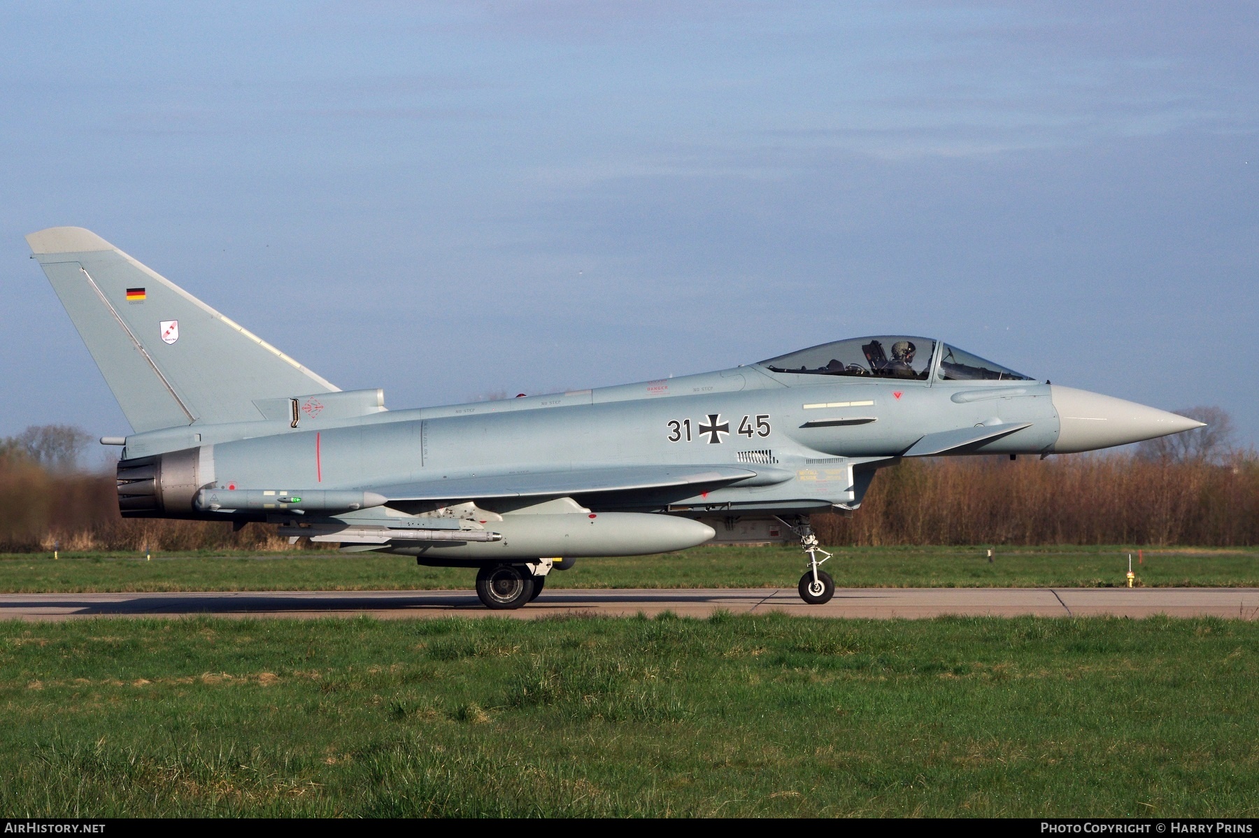 Aircraft Photo of 3145 | Eurofighter EF-2000 Typhoon S | Germany - Air Force | AirHistory.net #607326
