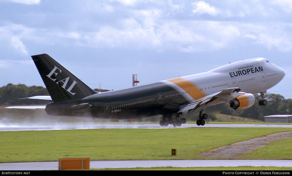 Aircraft Photo of G-BDXJ | Boeing 747-236B | European Aircharter - EAL/EAC | AirHistory.net #607334