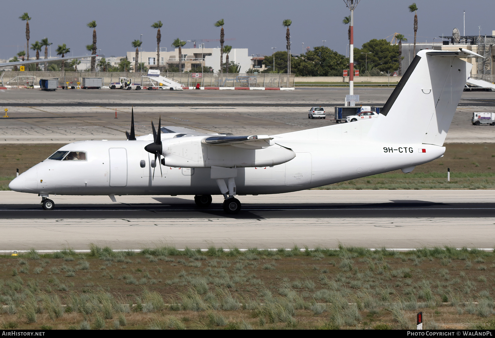 Aircraft Photo of 9H-CTG | De Havilland Canada DHC-8-102 Dash 8 | AirHistory.net #607357