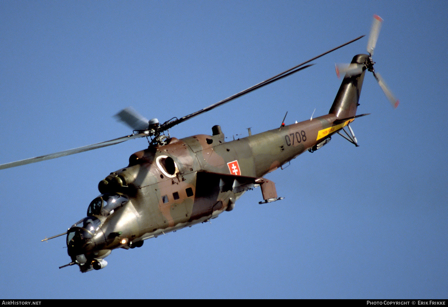 Aircraft Photo of 0708 | Mil Mi-24V | Slovakia - Air Force | AirHistory.net #607361
