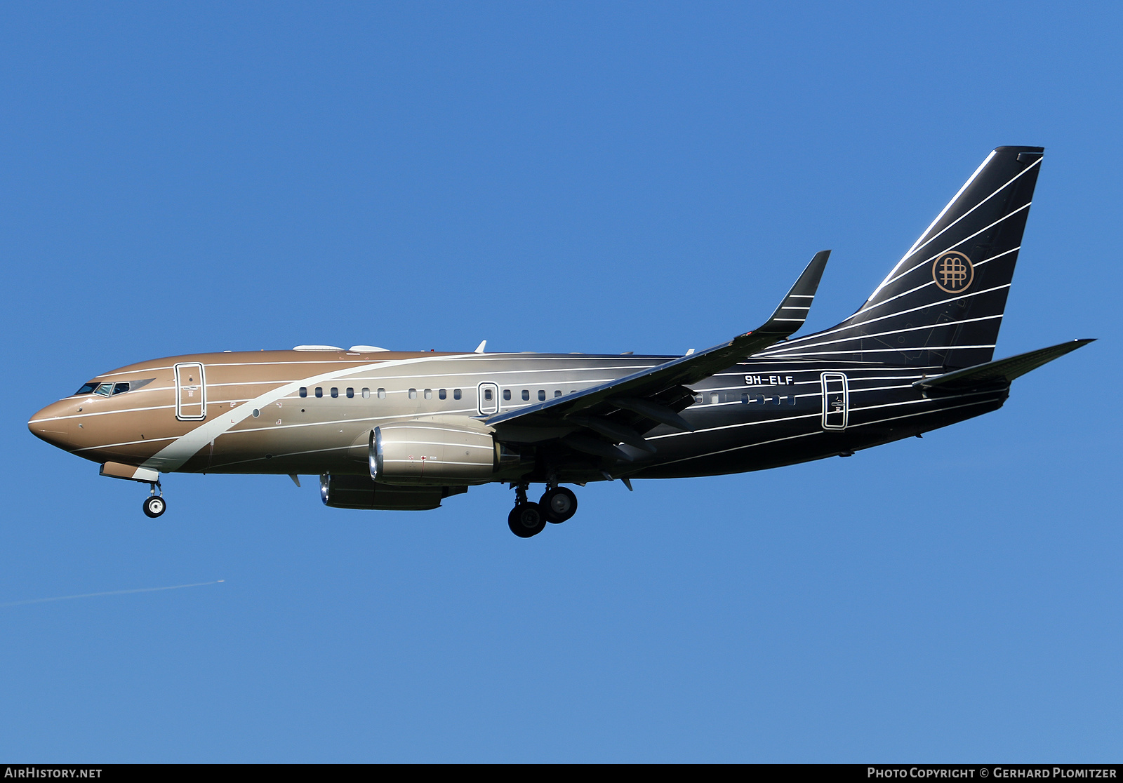 Aircraft Photo of 9H-ELF | Boeing 737-7BC BBJ | AirHistory.net #607362
