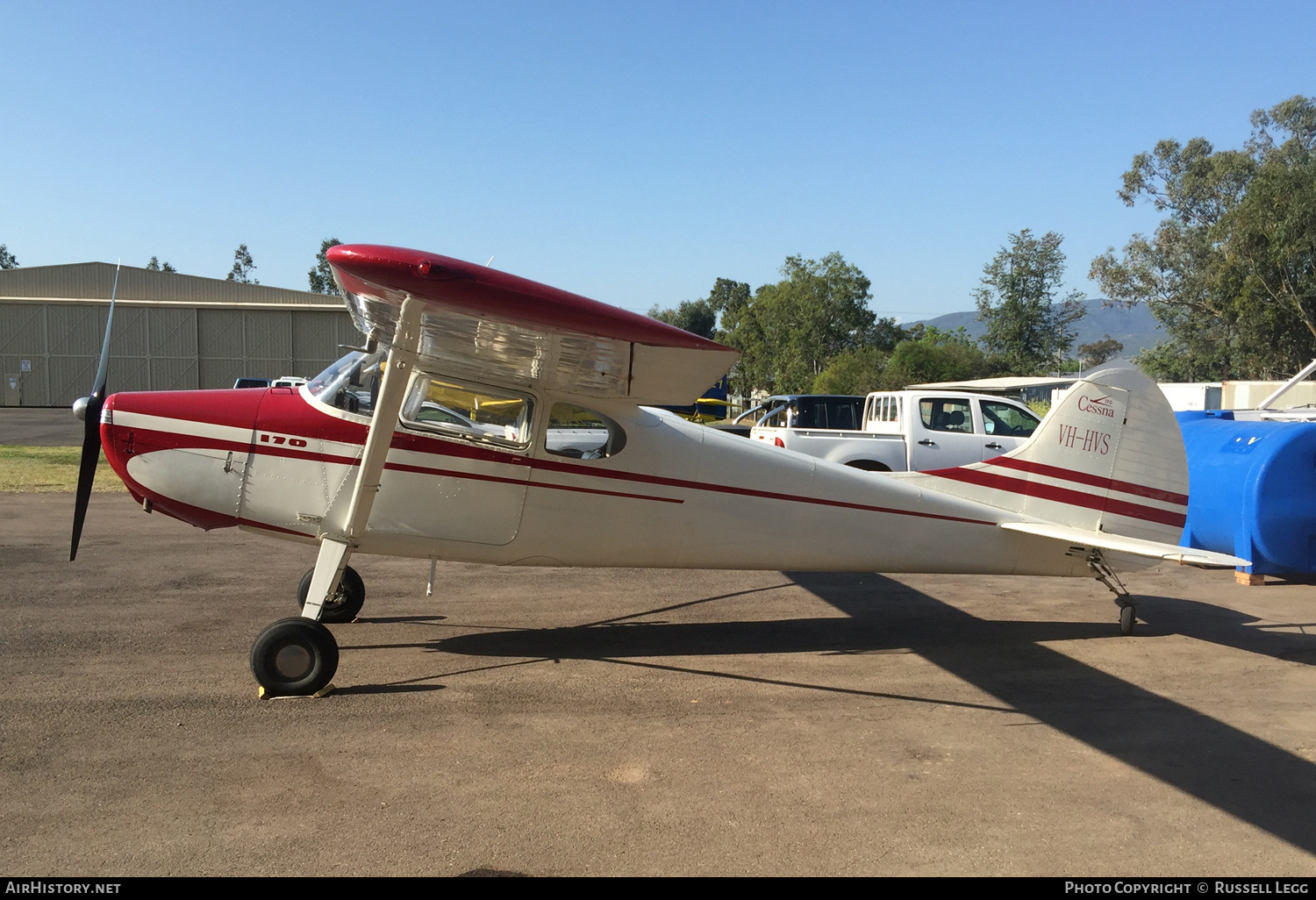 Aircraft Photo of VH-HVS | Cessna 170A | AirHistory.net #607365