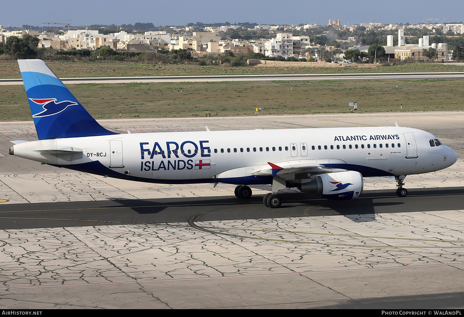 Aircraft Photo of OY-RCJ | Airbus A320-214 | Atlantic Airways | AirHistory.net #607371