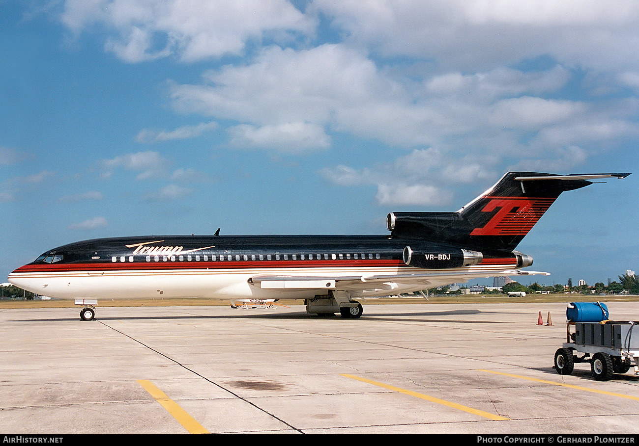 Aircraft Photo of VR-BDJ | Boeing 727-23 | Trump Air | AirHistory.net #607382