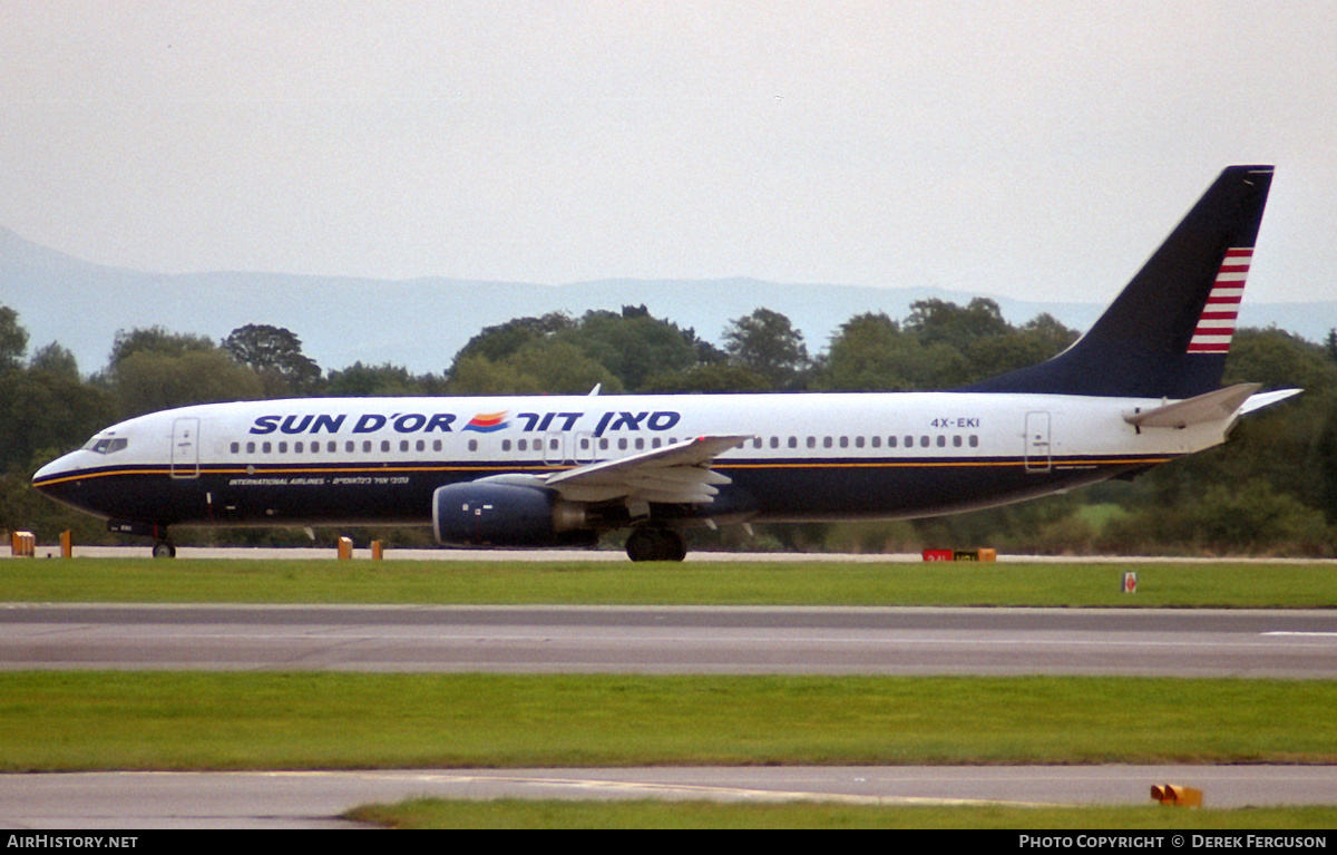 Aircraft Photo of 4X-EKI | Boeing 737-86N | Sun d'Or International Airlines | AirHistory.net #607396