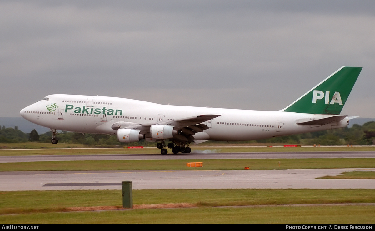 Aircraft Photo of AP-BFY | Boeing 747-367 | Pakistan International Airlines - PIA | AirHistory.net #607397