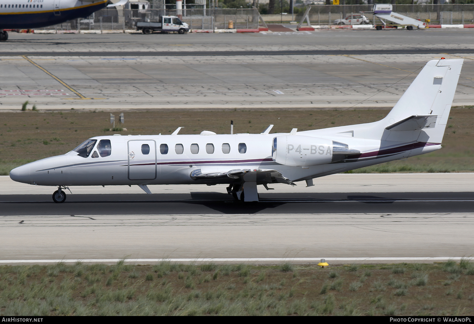 Aircraft Photo of P4-BSA | Cessna 560 Citation Encore+ | AirHistory.net #607403