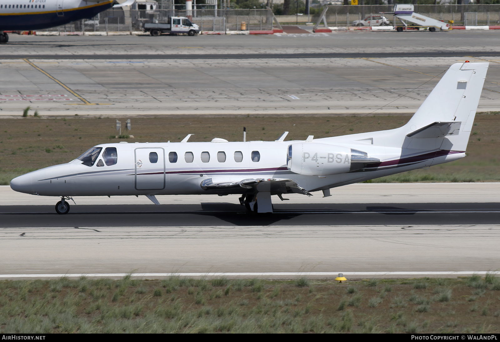 Aircraft Photo of P4-BSA | Cessna 560 Citation Encore+ | AirHistory.net #607403