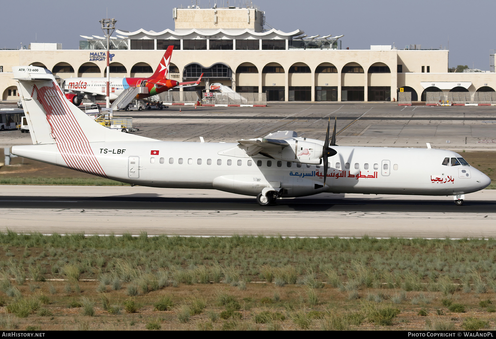 Aircraft Photo of TS-LBF | ATR ATR-72-600 (ATR-72-212A) | Tunisair | AirHistory.net #607415
