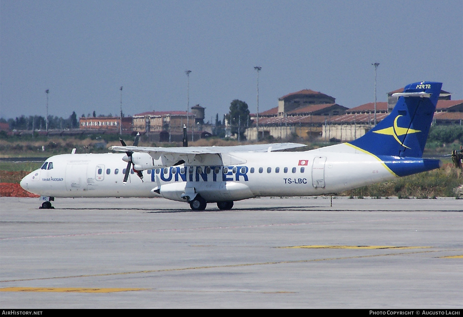 Aircraft Photo of TS-LBC | ATR ATR-72-202 | Tuninter | AirHistory.net #607429