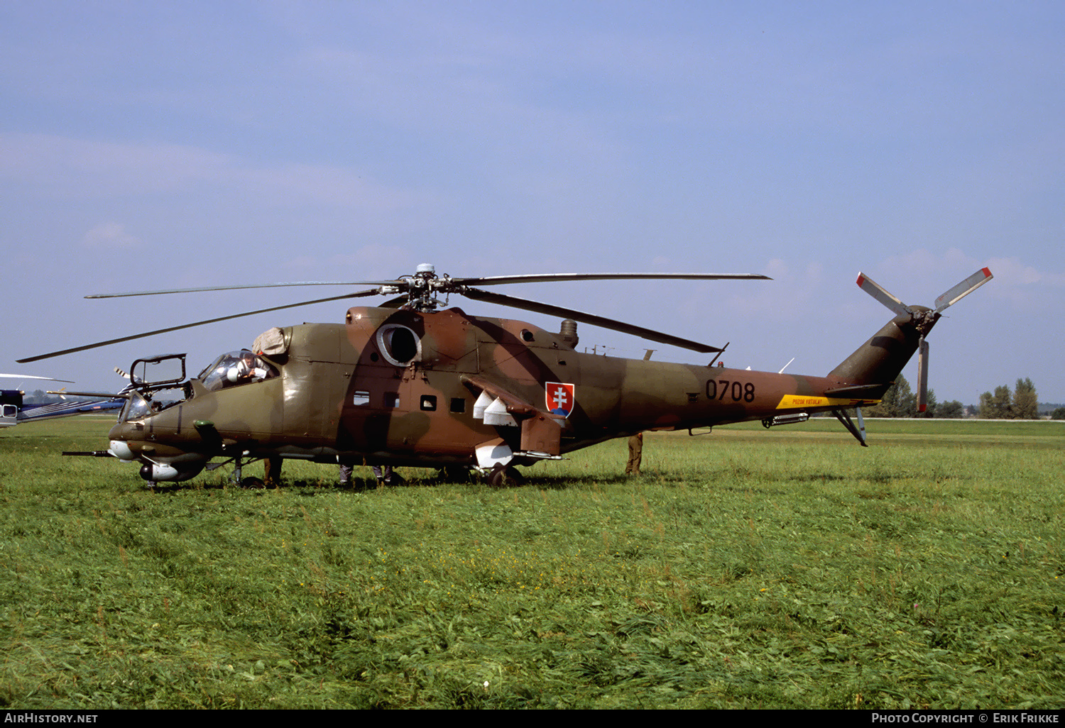 Aircraft Photo of 0708 | Mil Mi-24V | Slovakia - Air Force | AirHistory.net #607432