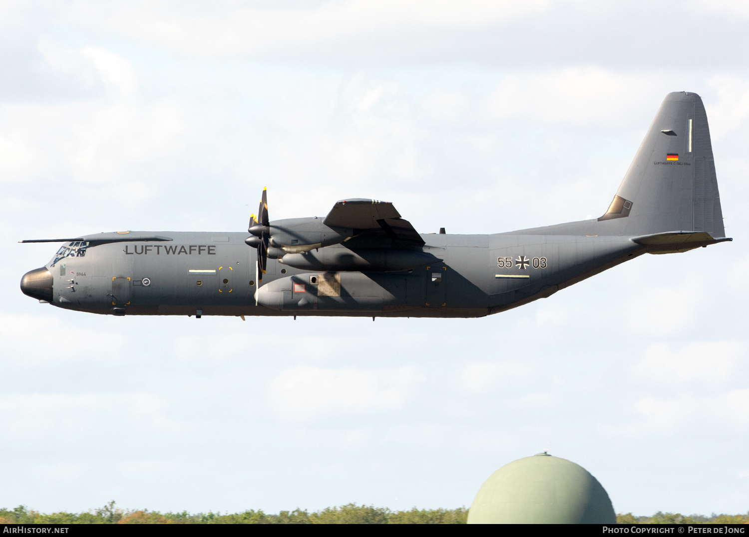 Aircraft Photo of 5503 | Lockheed Martin C-130J-30 Hercules | Germany - Air Force | AirHistory.net #607442