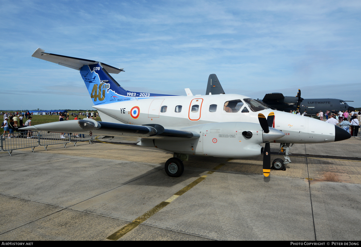 Aircraft Photo of 078 | Embraer EMB-121AA Xingu | France - Air Force | AirHistory.net #607462