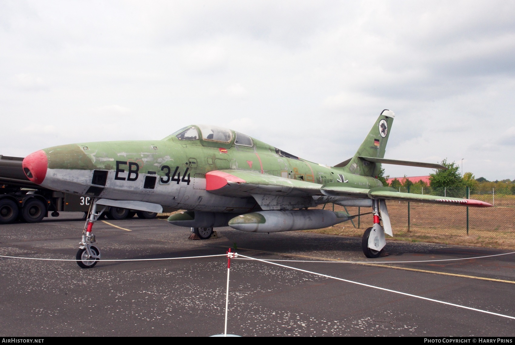 Aircraft Photo of EB-344 | Republic RF-84F Thunderflash | Germany - Air Force | AirHistory.net #607470