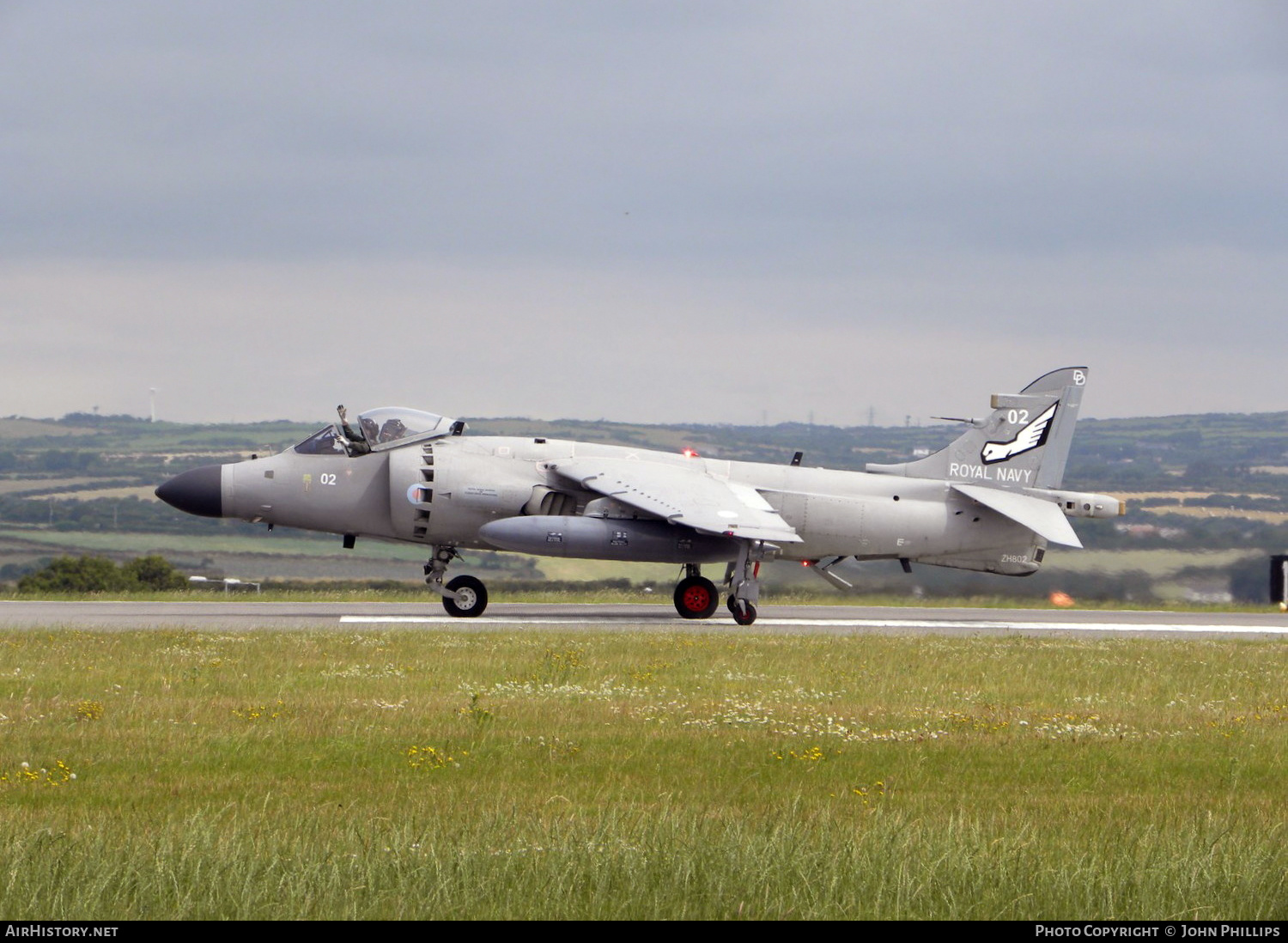 Aircraft Photo of ZH802 | British Aerospace Sea Harrier FA2 | UK - Navy | AirHistory.net #607474