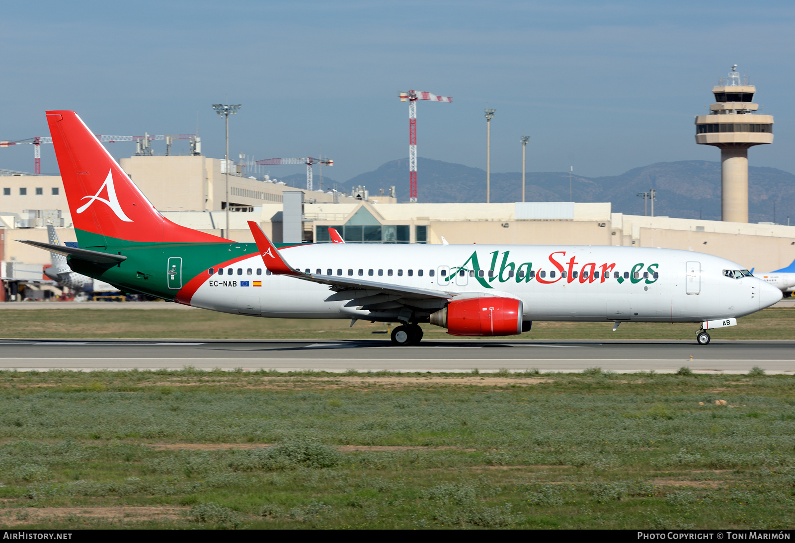 Aircraft Photo of EC-NAB | Boeing 737-81Q | AlbaStar | AirHistory.net #607475