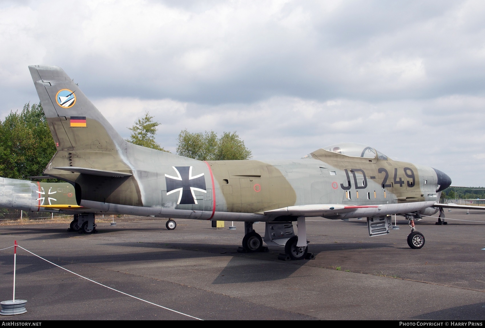 Aircraft Photo of JD-249 | North American F-86K Sabre | Germany - Air Force | AirHistory.net #607484