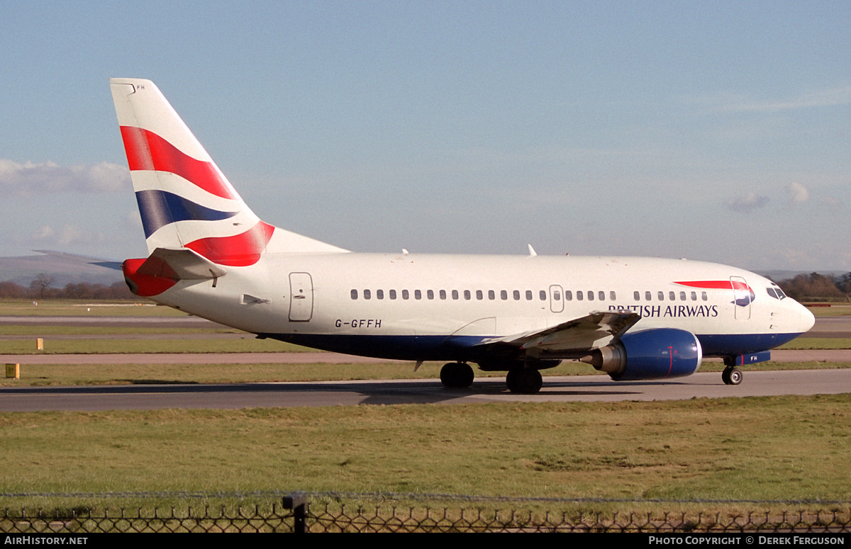 Aircraft Photo of G-GFFH | Boeing 737-5H6 | British Airways | AirHistory.net #607485