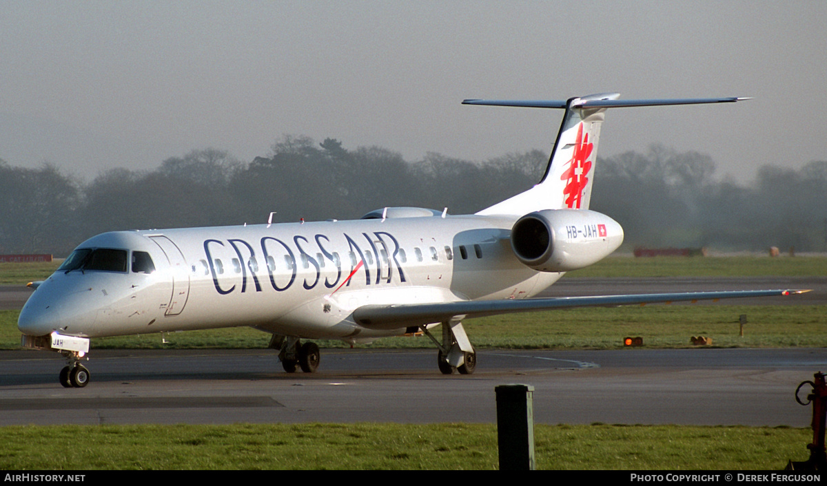 Aircraft Photo of HB-JAH | Embraer ERJ-145LU (EMB-145LU) | Crossair | AirHistory.net #607526