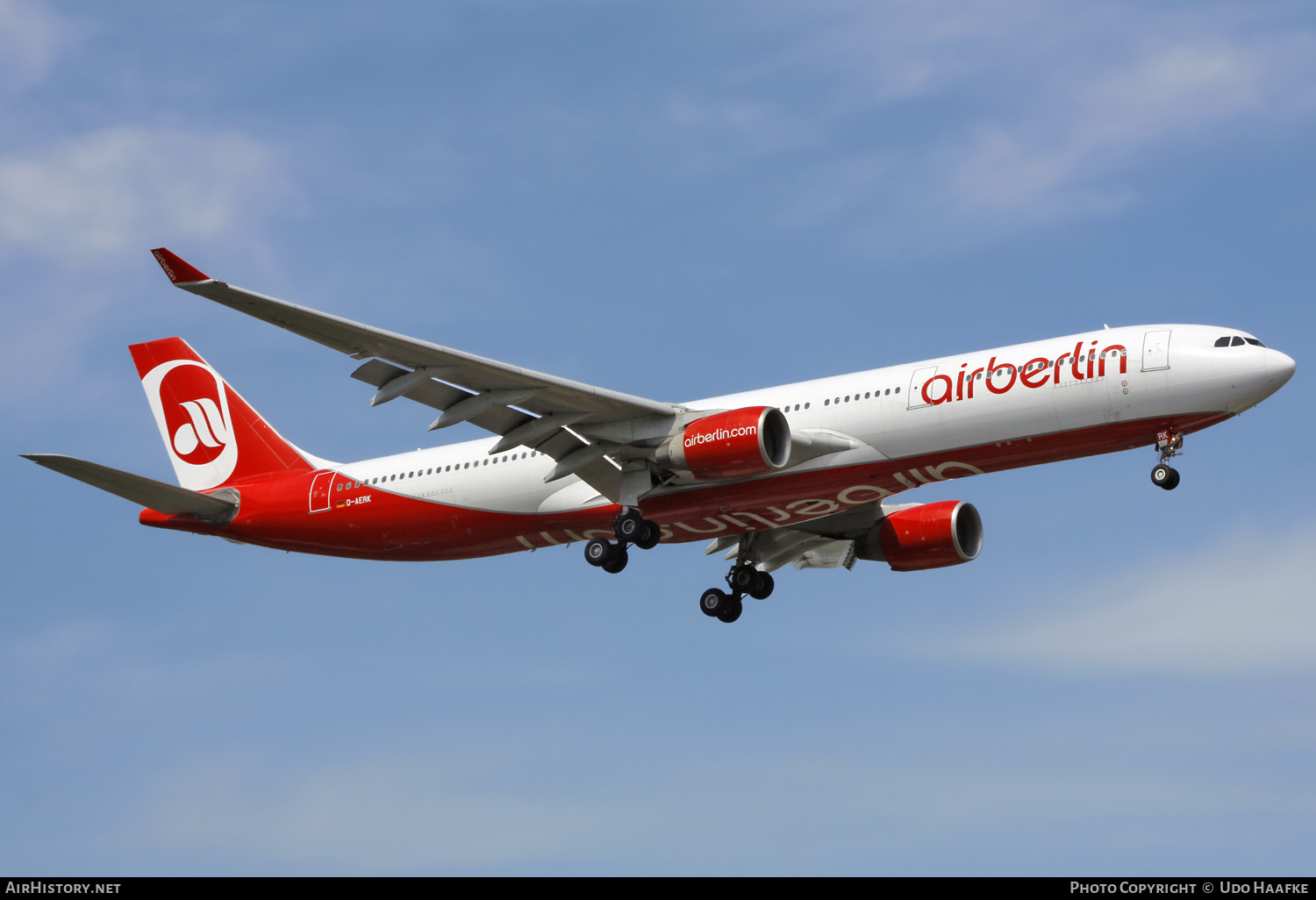 Aircraft Photo of D-AERK | Airbus A330-322 | Air Berlin | AirHistory.net #607559