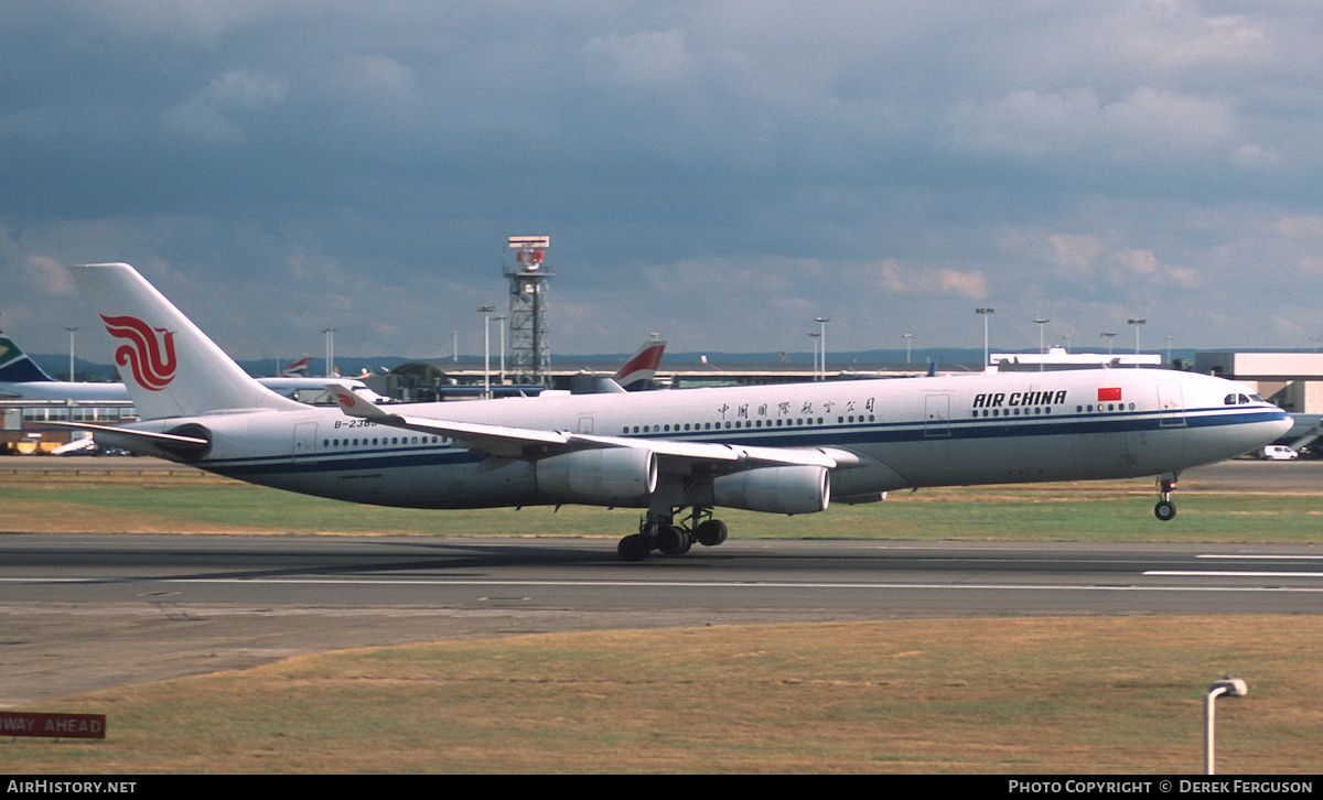 Aircraft Photo of B-2385 | Airbus A340-313X | Air China | AirHistory.net #607573