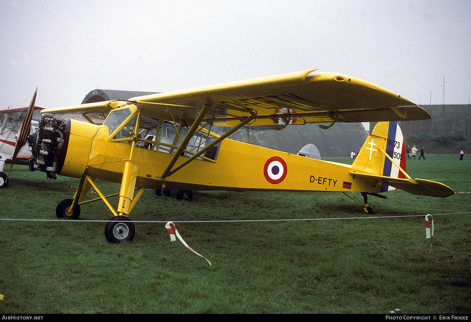 Aircraft Photo of D-EFTY | Morane-Saulnier MS.505 Criquet | France - Air Force | AirHistory.net #607578