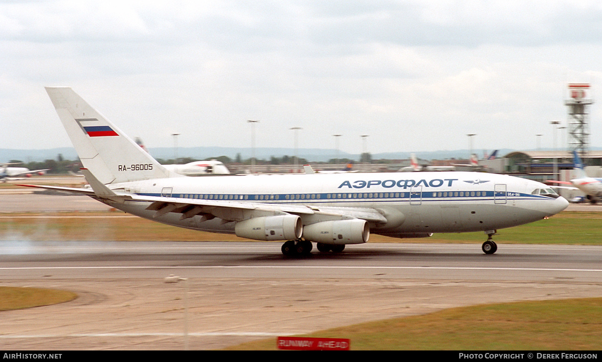 Aircraft Photo of RA-96005 | Ilyushin Il-96-300 | Aeroflot | AirHistory.net #607579