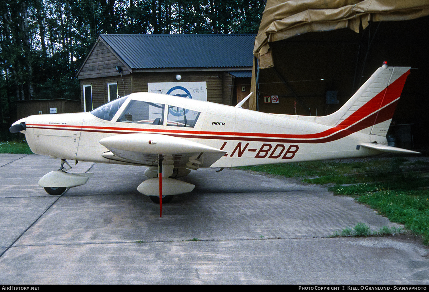 Aircraft Photo of LN-BDB | Piper PA-28-140 Cherokee | AirHistory.net #607584